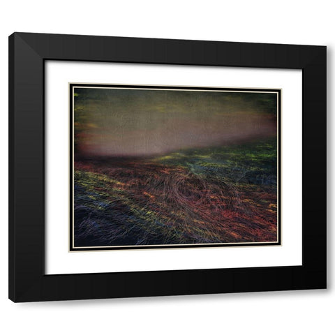 Ohne Titel 1517 Black Modern Wood Framed Art Print with Double Matting by Li, Heng