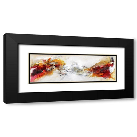 Imperiu Black Modern Wood Framed Art Print with Double Matting by Folger, Isolde