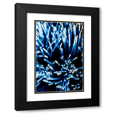 Hafen 2 Black Modern Wood Framed Art Print with Double Matting by Krause, Michael