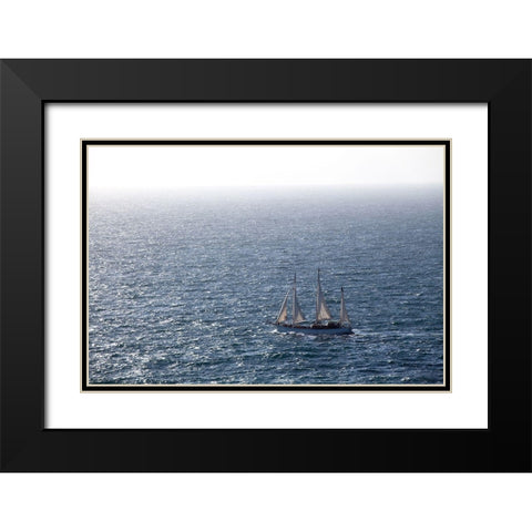 Hart am Wind Black Modern Wood Framed Art Print with Double Matting by Pawlitzki, Micha