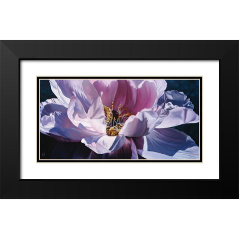 Inner Beauty Black Modern Wood Framed Art Print with Double Matting by Schuh, Michael