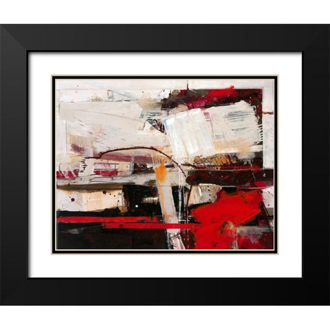 Das dem Sinn am nachsten gelegen Black Modern Wood Framed Art Print with Double Matting by Mayer, Norbert