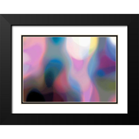 Evolution 12 Black Modern Wood Framed Art Print with Double Matting by Klipp, Ortwin