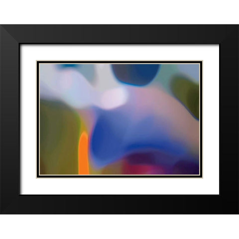 Evolution 11 Black Modern Wood Framed Art Print with Double Matting by Klipp, Ortwin