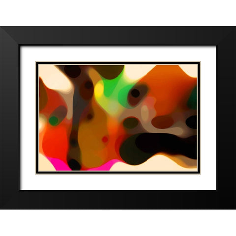 Evolution 38 Black Modern Wood Framed Art Print with Double Matting by Klipp, Ortwin
