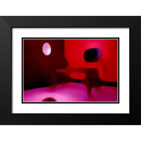 Evolution 856 Black Modern Wood Framed Art Print with Double Matting by Klipp, Ortwin