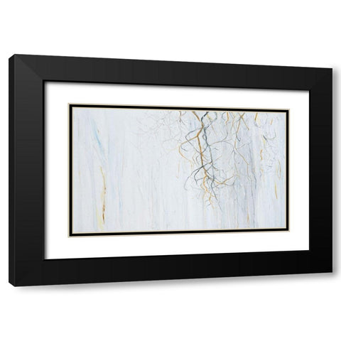 Radici 2  Black Modern Wood Framed Art Print with Double Matting by Capogrosso, Pietro