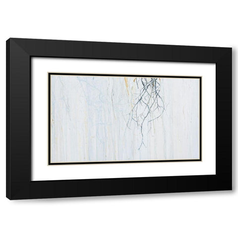 Radici 3  Black Modern Wood Framed Art Print with Double Matting by Capogrosso, Pietro