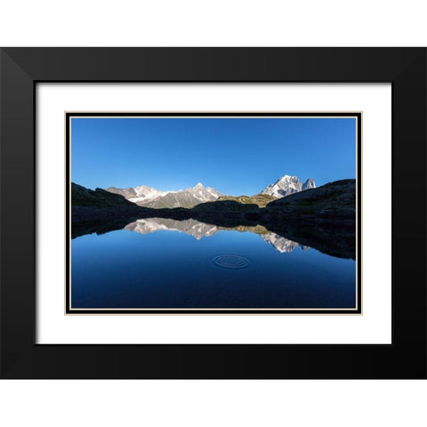 Les Drus Black Modern Wood Framed Art Print with Double Matting by Moiola, Roberto