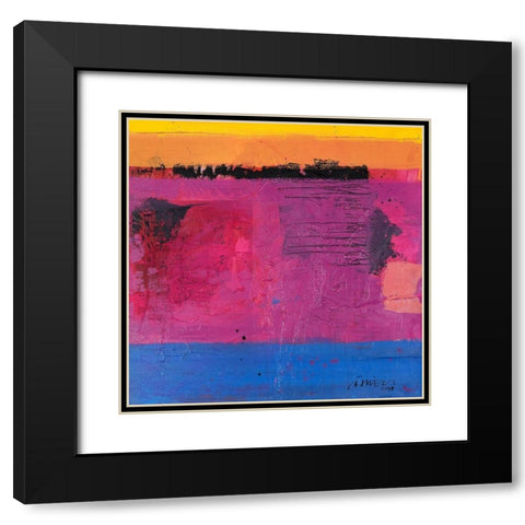 Memory of Japan I Black Modern Wood Framed Art Print with Double Matting by SÃ¼ess, Robert