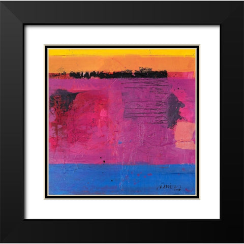 Memory of Japan I Black Modern Wood Framed Art Print with Double Matting by SÃ¼ess, Robert