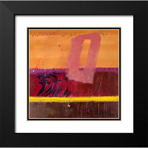 Memory of Japan II Black Modern Wood Framed Art Print with Double Matting by SÃ¼ess, Robert