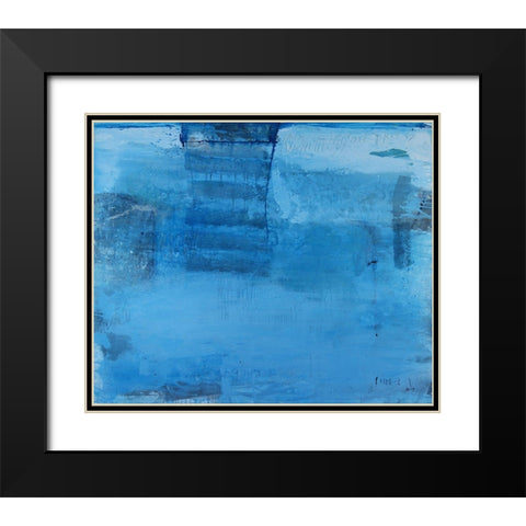 Der Weg nach oben Black Modern Wood Framed Art Print with Double Matting by SÃ¼ess, Robert