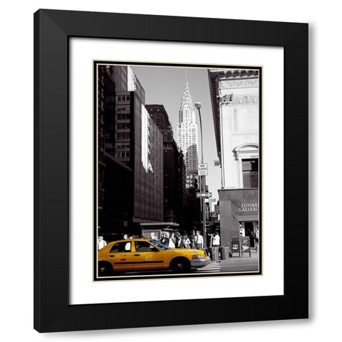 5th Black Modern Wood Framed Art Print with Double Matting by Reis, Thomas