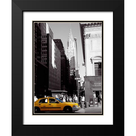 5th Black Modern Wood Framed Art Print with Double Matting by Reis, Thomas