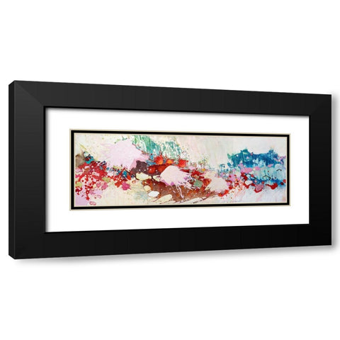 Expression Black Modern Wood Framed Art Print with Double Matting by Endress, Sabine