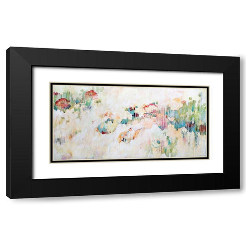 BlÃ¼tentau Black Modern Wood Framed Art Print with Double Matting by Endress, Sabine
