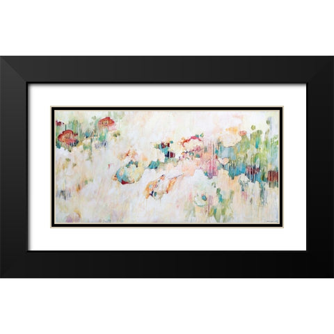 BlÃ¼tentau Black Modern Wood Framed Art Print with Double Matting by Endress, Sabine