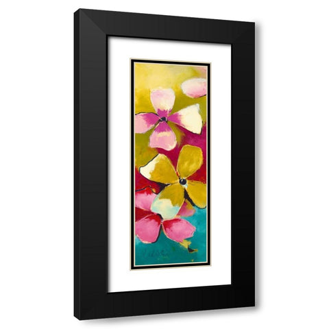 Melody I Black Modern Wood Framed Art Print with Double Matting by Strunk, Anne L.