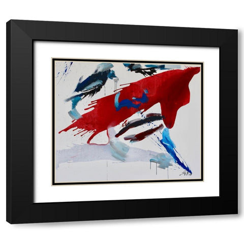 Sleeping Beauty I Black Modern Wood Framed Art Print with Double Matting by Miteff, Stefan