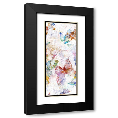 Bright Flight II Black Modern Wood Framed Art Print with Double Matting by Studio W