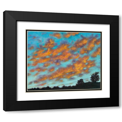 Dreaming is Everything Black Modern Wood Framed Art Print with Double Matting by Quin, Marabeth