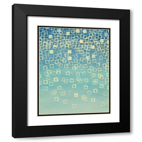 Faded Axioms I Black Modern Wood Framed Art Print with Double Matting by Lam, Vanna