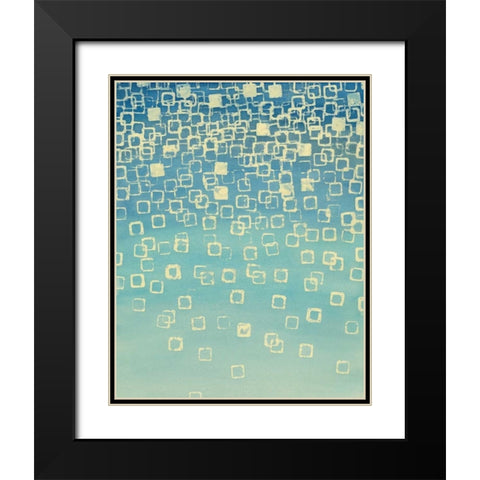Faded Axioms I Black Modern Wood Framed Art Print with Double Matting by Lam, Vanna