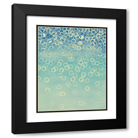 Faded Axioms II Black Modern Wood Framed Art Print with Double Matting by Lam, Vanna