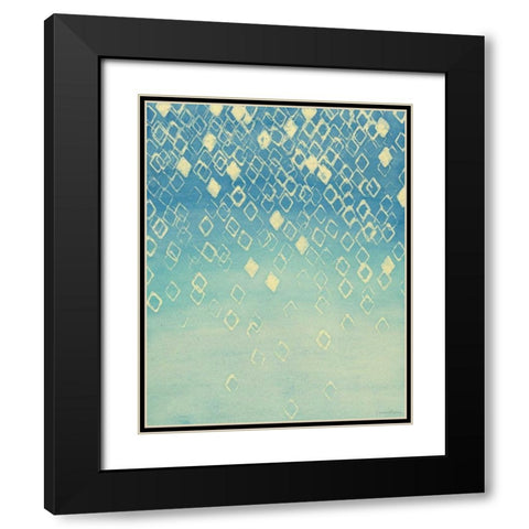 Faded Axioms III Black Modern Wood Framed Art Print with Double Matting by Lam, Vanna
