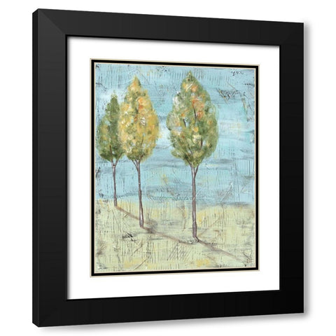 Grove I Black Modern Wood Framed Art Print with Double Matting by Reynolds, Jade