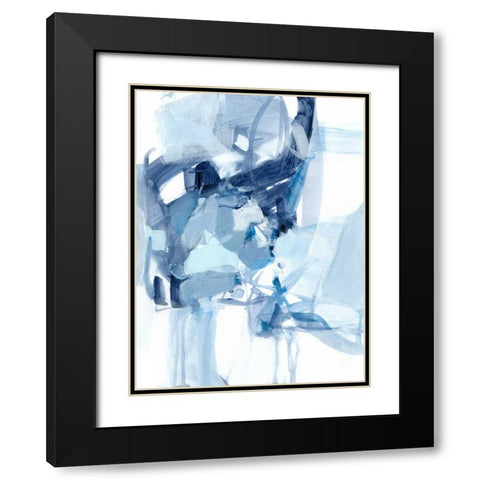 Saturday Night II Black Modern Wood Framed Art Print with Double Matting by Long, Christina