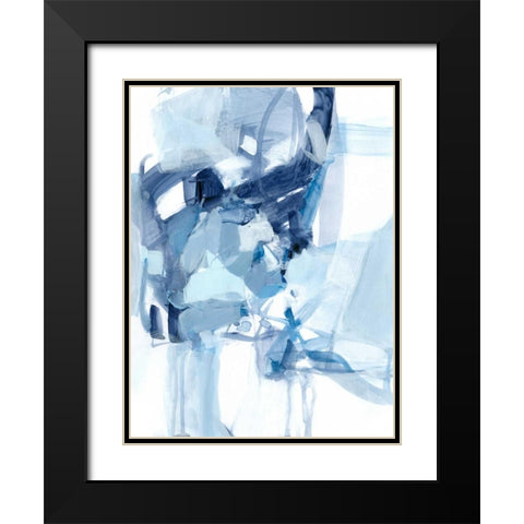 Saturday Night II Black Modern Wood Framed Art Print with Double Matting by Long, Christina