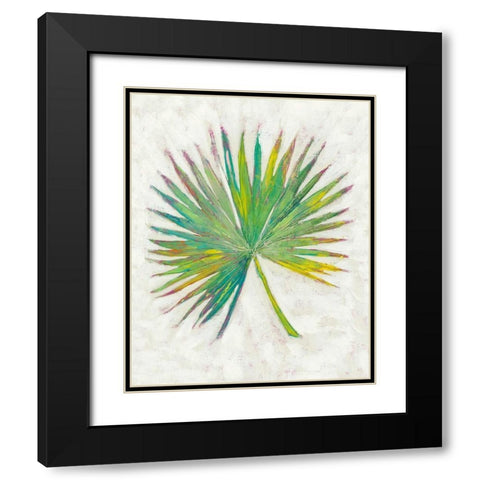 Vacation Palms I Black Modern Wood Framed Art Print with Double Matting by Zarris, Chariklia