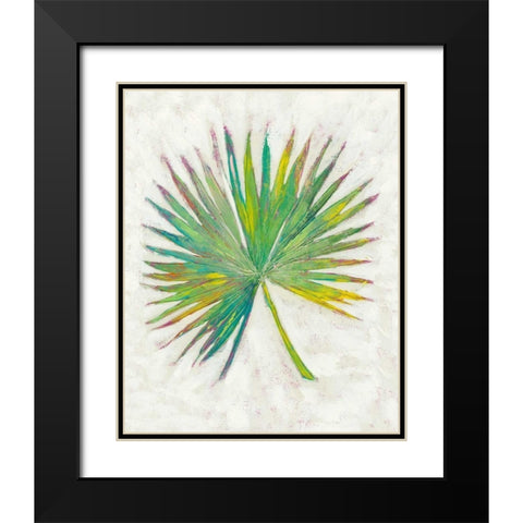 Vacation Palms I Black Modern Wood Framed Art Print with Double Matting by Zarris, Chariklia