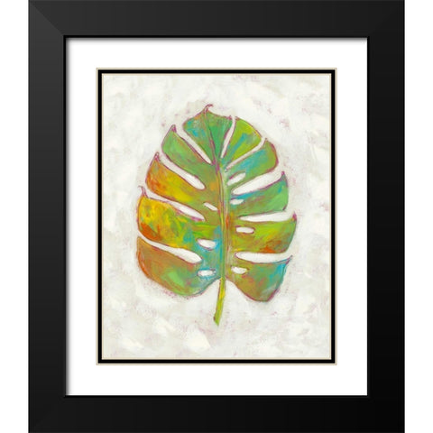 Vacation Palms III Black Modern Wood Framed Art Print with Double Matting by Zarris, Chariklia