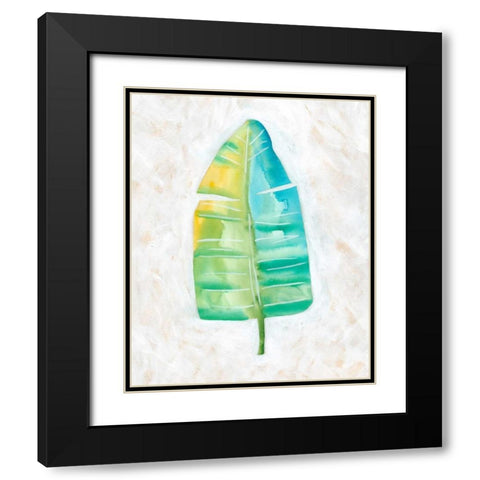 Ocean Side Palms  V Black Modern Wood Framed Art Print with Double Matting by Zarris, Chariklia