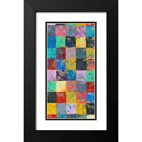 Lucky Seven I Black Modern Wood Framed Art Print with Double Matting by Galapon, Nikki