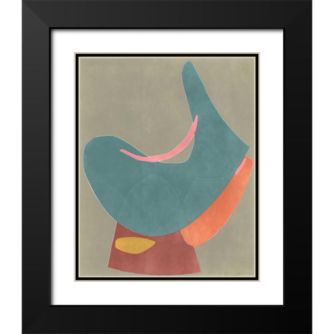 Vessel XII Black Modern Wood Framed Art Print with Double Matting by Delamater, Rob