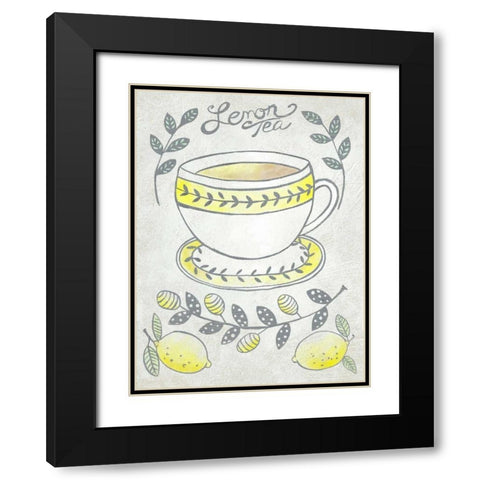 Breakfast Club IV Black Modern Wood Framed Art Print with Double Matting by Zarris, Chariklia