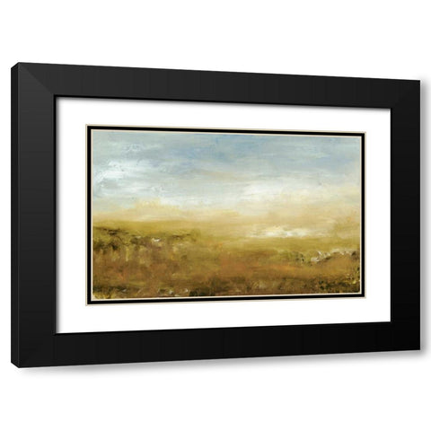 Pratts Falls Road I Black Modern Wood Framed Art Print with Double Matting by Gordon, Sharon