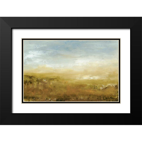 Pratts Falls Road I Black Modern Wood Framed Art Print with Double Matting by Gordon, Sharon