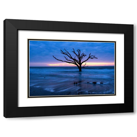 All that Remains Black Modern Wood Framed Art Print with Double Matting by Head, Danny
