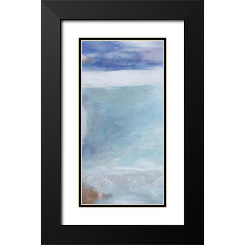 Beginnings I Black Modern Wood Framed Art Print with Double Matting by Contacessi, Julia