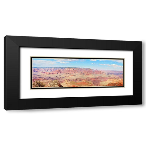 Grand Canyon Panorama I Black Modern Wood Framed Art Print with Double Matting by Coomes, Sylvia