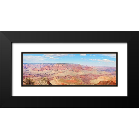 Grand Canyon Panorama I Black Modern Wood Framed Art Print with Double Matting by Coomes, Sylvia
