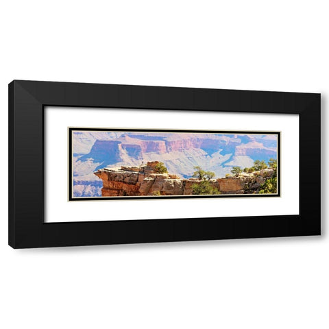 Grand Canyon Panorama III Black Modern Wood Framed Art Print with Double Matting by Coomes, Sylvia