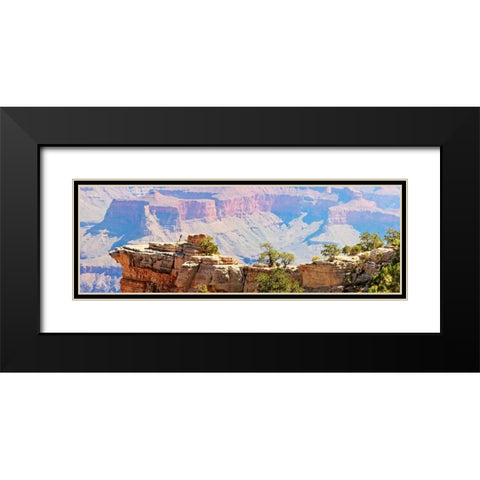 Grand Canyon Panorama III Black Modern Wood Framed Art Print with Double Matting by Coomes, Sylvia