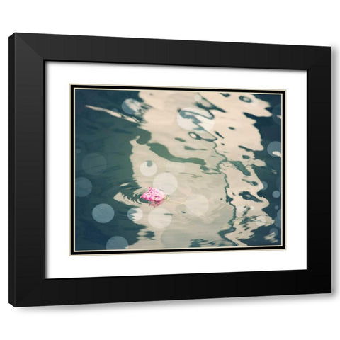 Venice Bokeh XIII Black Modern Wood Framed Art Print with Double Matting by Coomes, Sylvia