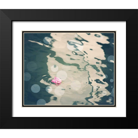 Venice Bokeh XIII Black Modern Wood Framed Art Print with Double Matting by Coomes, Sylvia